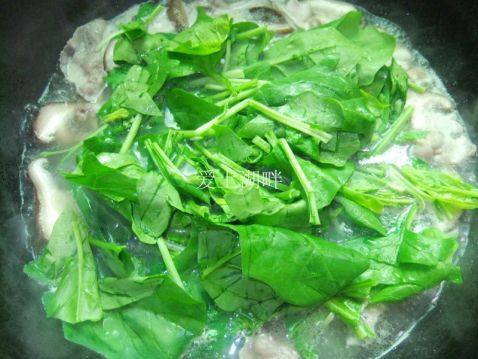 羊肉菠菜汤步骤4