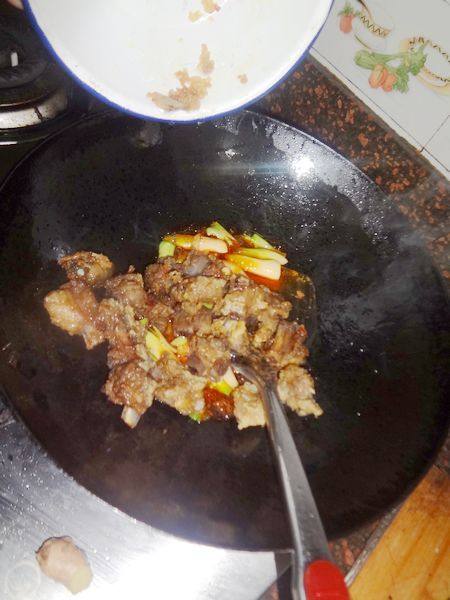 甜辣土豆排骨步骤8