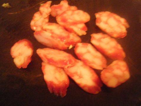 湘味腊肠乌冬面步骤2