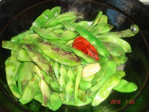 炖南瓜豆角步骤2
