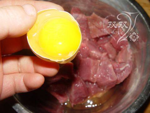 芝麻牛肉步骤2