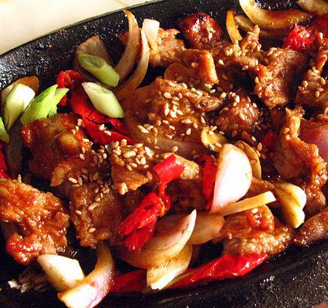 铁板牛肉步骤7