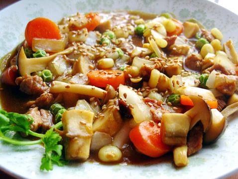双菇牛肉咖喱步骤8