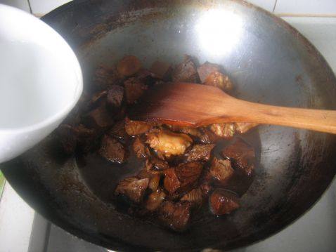 鸡翅炒牛肉步骤8