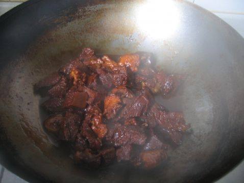 鸡翅炒牛肉步骤10