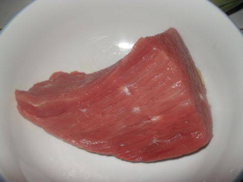 五彩牛肉步骤1