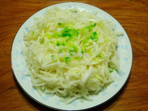 炝萝卜步骤7