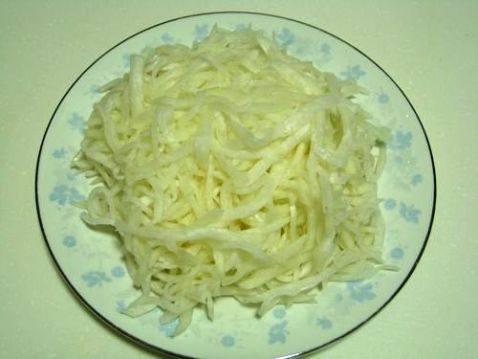 炝萝卜步骤5