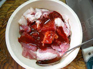 粉蒸玫瑰腐乳肉步骤4
