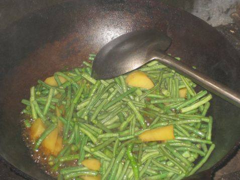 豆角土豆步骤4