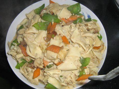 豆腐皮随意小炒步骤5