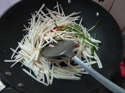 南昌特色茭白小炒牛肉步骤8