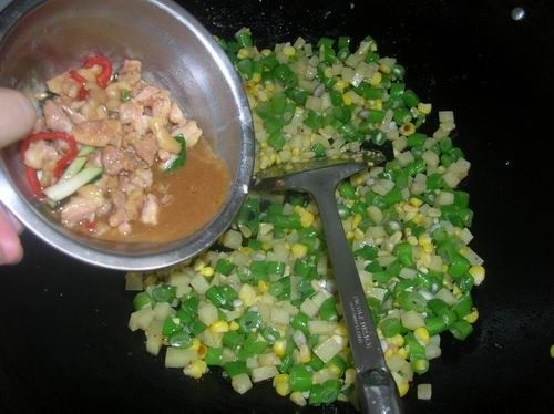 土豆玉米粒步骤11