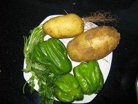 辣椒炒土豆丝步骤1
