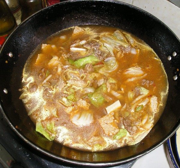 牛肉冻豆腐炖粉条步骤8