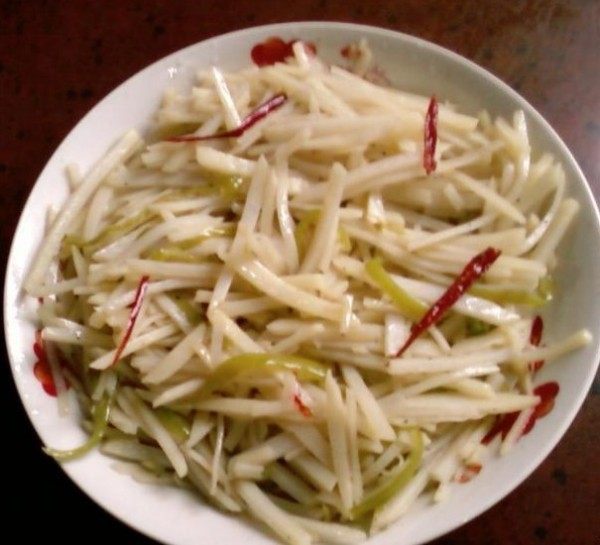 土豆丝步骤4