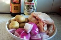 啤酒 鸡翅 小土豆步骤1