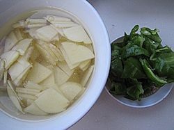 青椒土豆炒肉片步骤2
