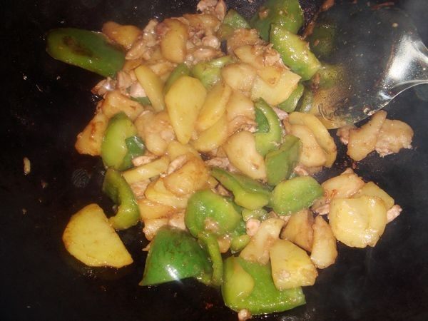 肉炒三鲜步骤8