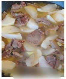 羊肉烧白萝卜步骤7