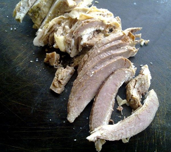 什锦羊肉炒面步骤5