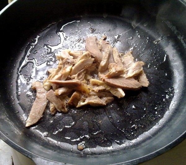 什锦羊肉炒面步骤8