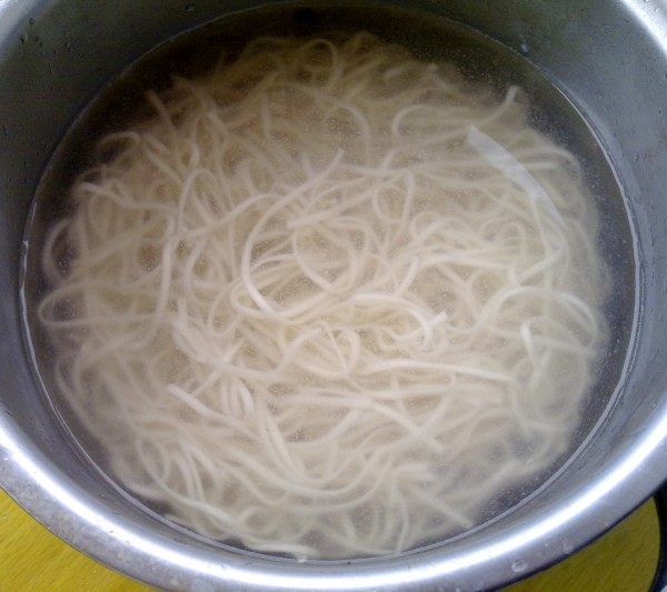 什锦羊肉炒面步骤6