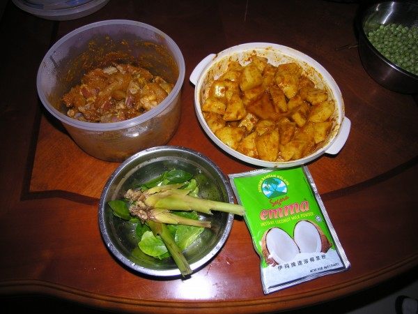 印尼咖喱土豆鸡步骤1
