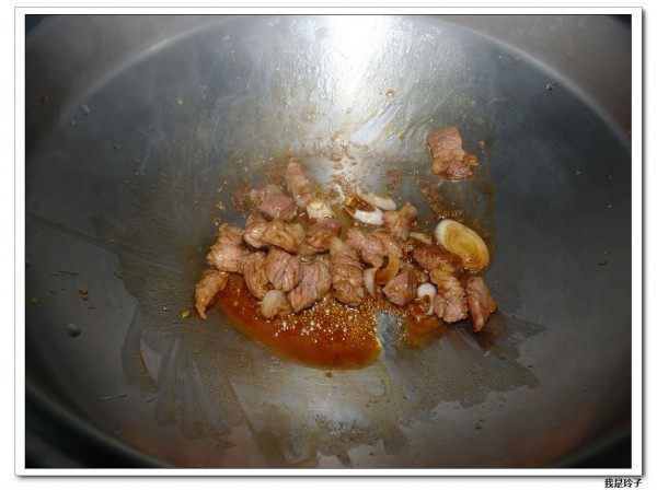 土豆芸豆烧肉步骤2