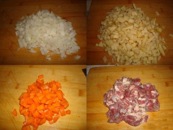 咖哩牛肉饭步骤1