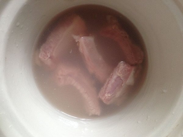 排骨炖玛咖步骤2
