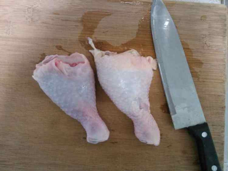 鸡腿面步骤2