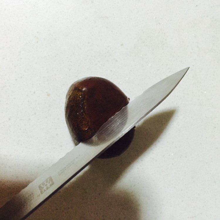 烤栗子步骤2