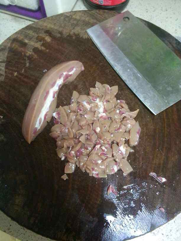 粳米熬猪腰步骤2