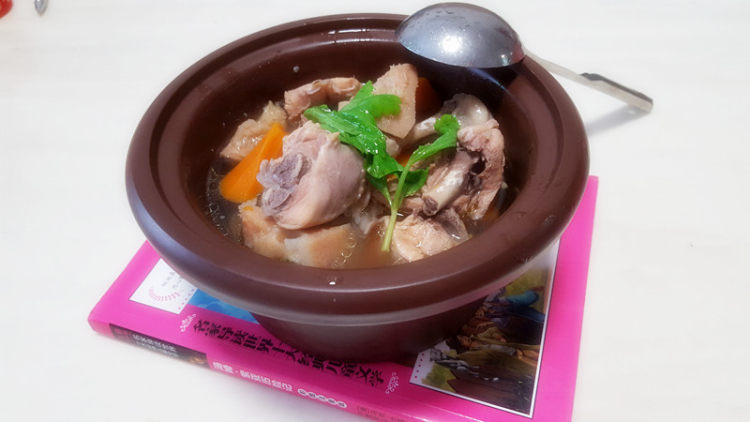 榴莲煲鸡汤步骤7
