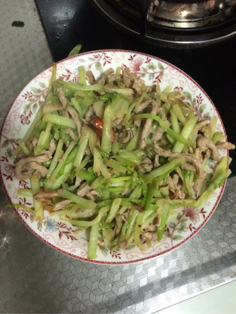 韭黄肉丝步骤8