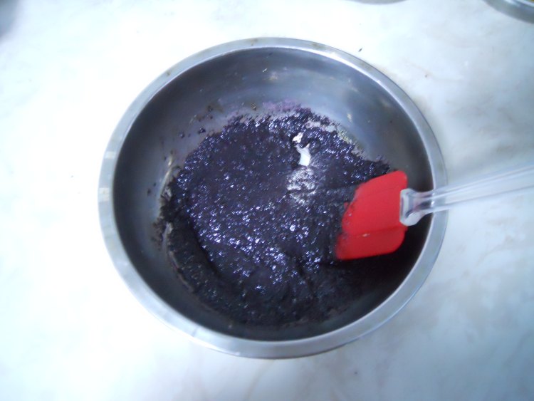 纯黑米红糖华夫饼步骤4