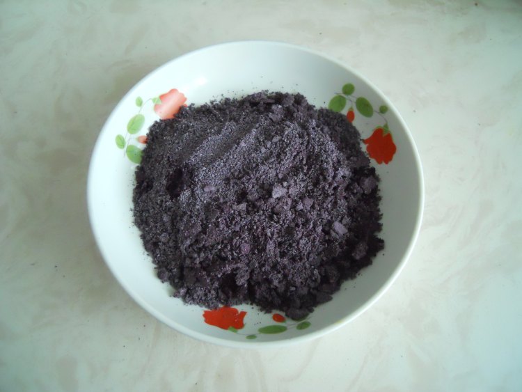 纯黑米红糖华夫饼步骤1