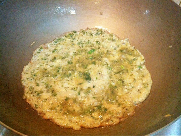 香椿鸡蛋饼步骤6