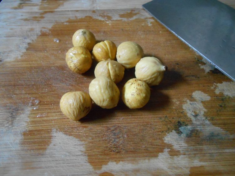 栗子蒸肉饼步骤3