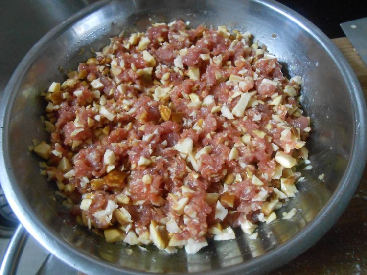 栗子蒸肉饼步骤7
