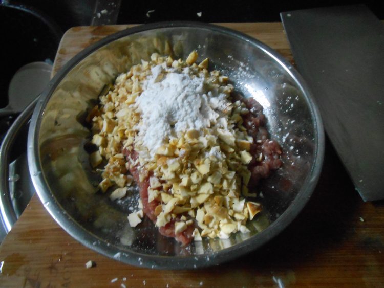 栗子蒸肉饼步骤6