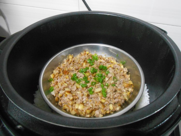 栗子蒸肉饼步骤9