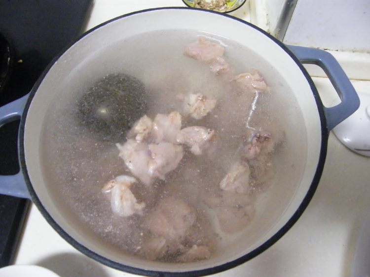 胡萝卜羊肉汤步骤7