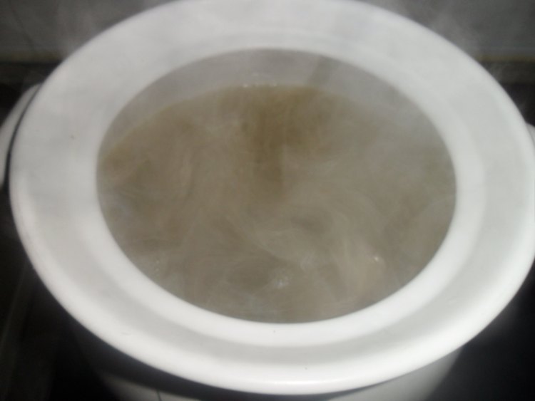 板栗炖排骨步骤5