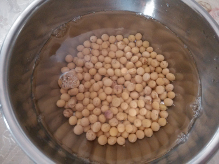 燕麦板栗豆浆步骤2