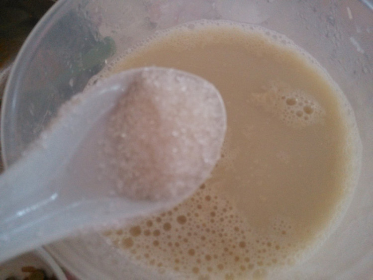 燕麦板栗豆浆步骤9
