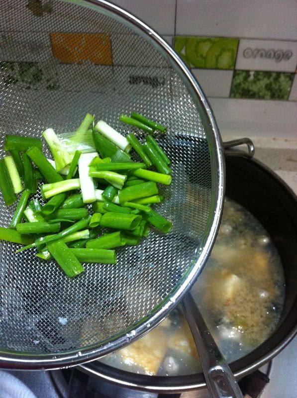 海蛎豆腐汤步骤8
