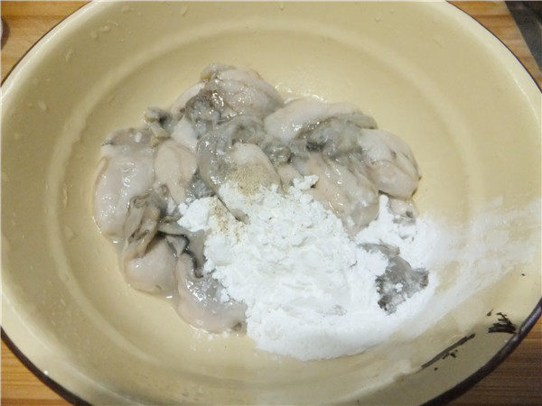 牡蛎煎蛋步骤2