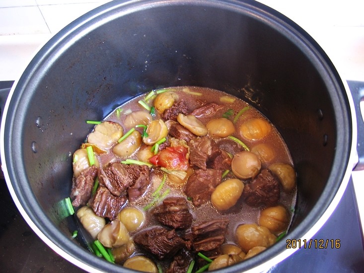 栗子焖羊肉步骤9